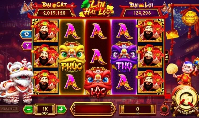 Các biểu tượng trong game Nổ Hũ Lân Hái Lộc tại MMlive